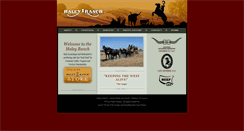 Desktop Screenshot of haleyranch.com